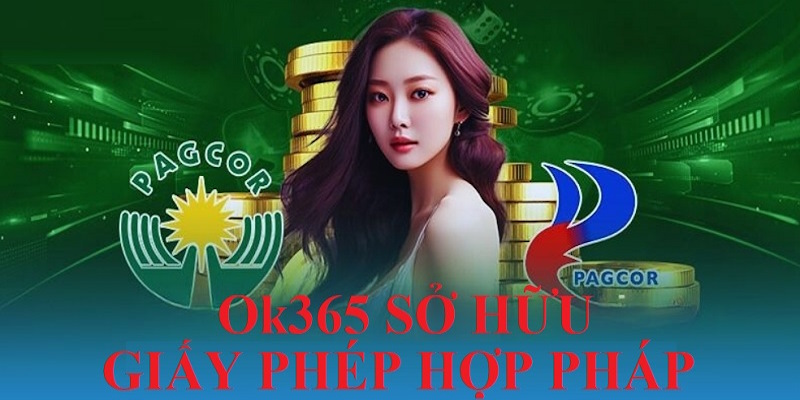 Nhà cái được cấp phép vận hành hợp pháp từ quốc tế