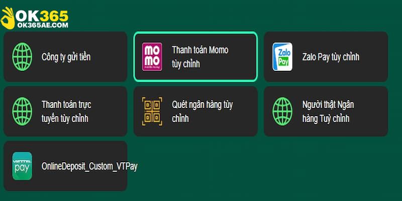 Nạp tiền qua website cũng là một cách đảm bảo an toàn